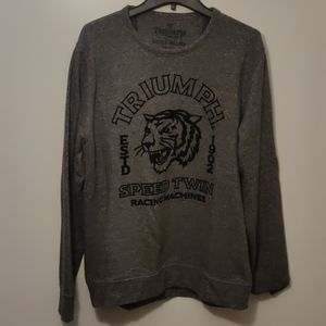 Lucky brand Triumph sweat shirt